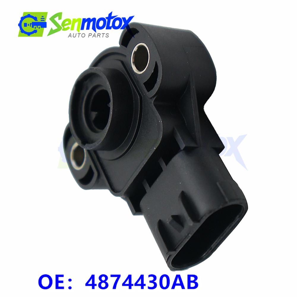 4874430AB For 1995-2002 Sebring Neon  Plymouth 2.0l Chrysler  Dodge Cirrus Auto Spare Parts 48744 30AB Throttle Position Sensor