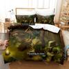 3D Print Death's Door Bedding Set Single Twin Full Queen King Size Bed Set Adult Kid Bedroom Duvetcover Sets 3D Print Anime Bed