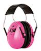 3M Peltor Soundproofing Headband Neon Children's Earmuffs, Style, Pink, H510AK-442-RE [Used]
