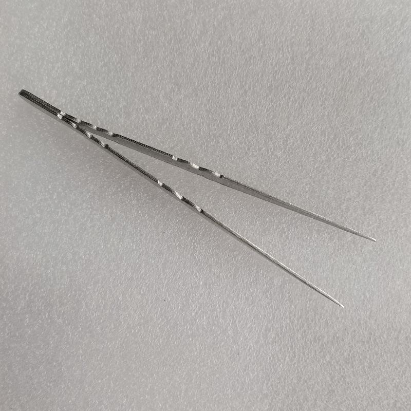Venus Stainless Steel Tweezers 15cm - Thickened Pointed & Straight/Bent Tips for Threading