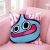 Cute Japanese Game DDragon Quest Slime Cushion Cover Pillow Case Soft Skin Friendly Fabric  Concealed Zipper