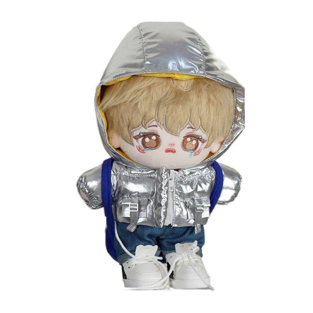 Cotton-padded Jacket Plush Doll Clothes Top No Attribute Doll Clothes  Children's Gift
