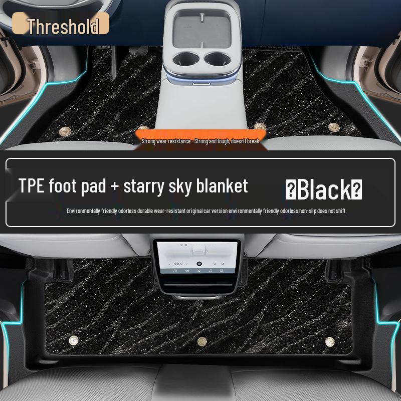2025 Xpeng G7 TPE Vollabdeckung Fußmatten - Spezielle Innenraum-Modifikationszubehörteile für Autos