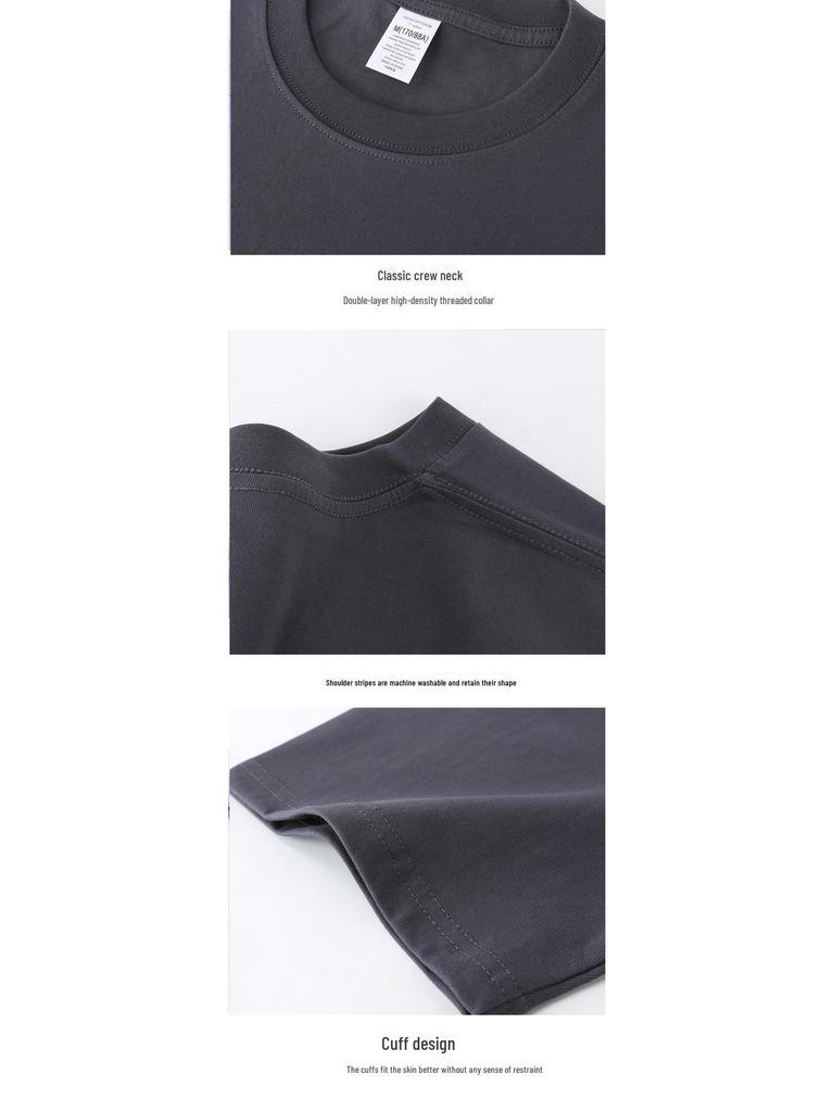 Custom Heavyweight T-Shirt: Non-Transparent Xinjiang Cotton for Team Events and Anniversaries