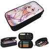 Cartoon Super Sonico Game Cute Girl Pencil Case for Boy Girl School Pen Box Pencil Bag Stationery Supplies Pen Holder Bag