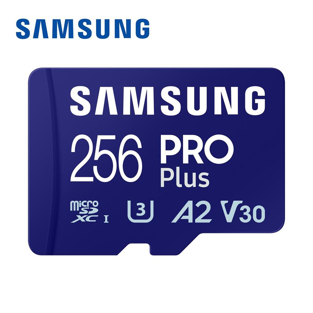 Samsung PRO Plus microSD Memory Card 256GB microSDXC,512GB 128GB Up To 180 MB/s,Full HD & 4K,UHS I,C10,U3,V30,A2,for Phones GoPRO and DJI Drone Camera