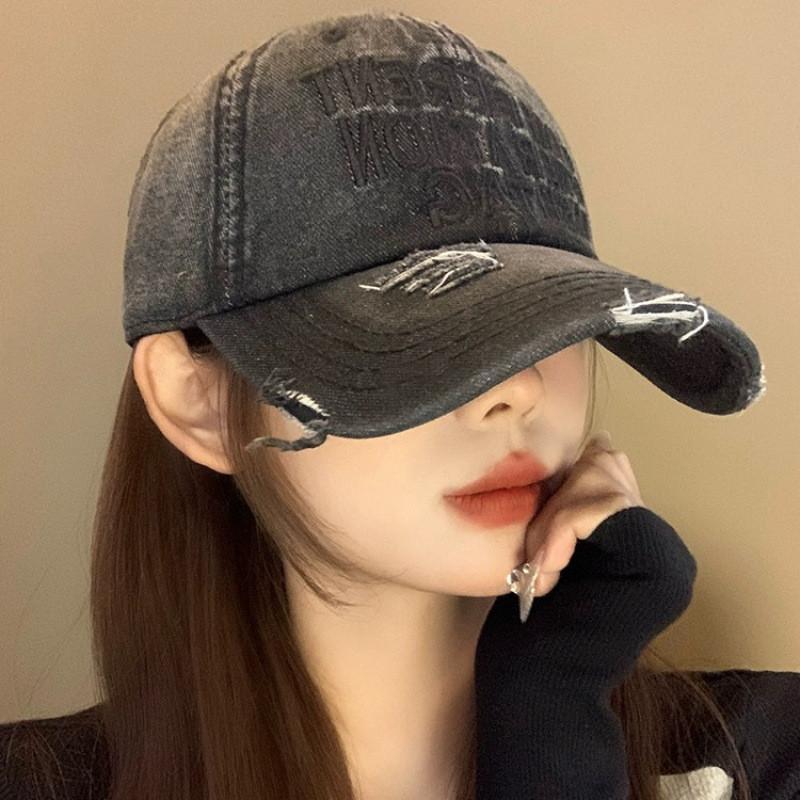 Cotton Embroidered Baseball Cap With Adjustable Fit For Casual Outdoor Wear