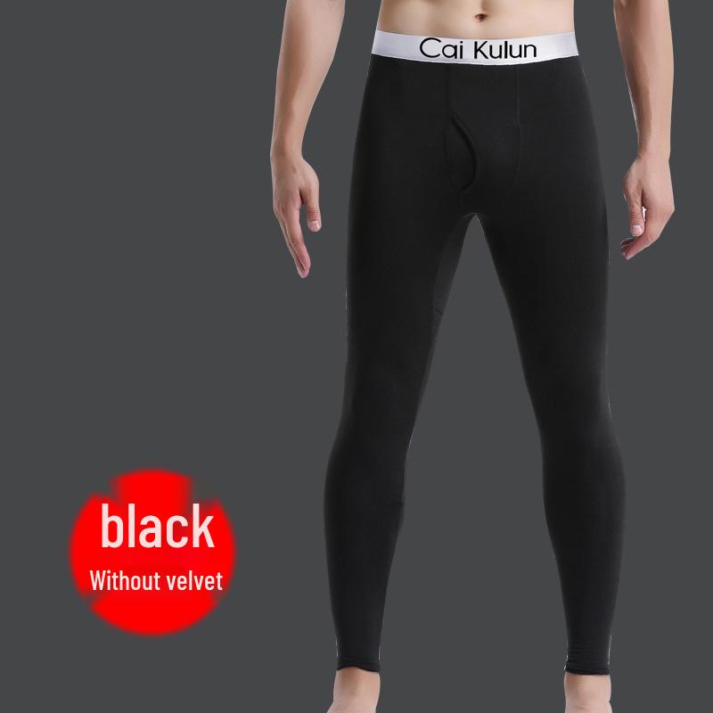 Pantalones de Capa Base de Otoño para Hombre Talla Grande con Forro Polar - Gruesos, Cálidos y Elegantes