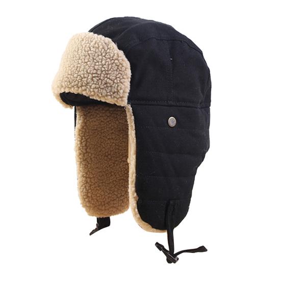 Bomber Hats Windproof Warm Keeping Thickened Cycling Skiing Ear Flap Snow Hats for Winter