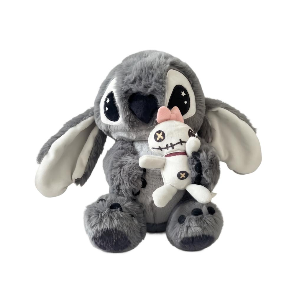 Black Plush Toy for Kids, Soft Stuffed Animal for Collectors and Fans