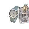 Simple Arc Square Brushed Shell Watch Premium Sense Women's Skin Sense Silicone Silky New Quartz Watch