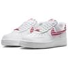 New Nike Air Force 1 Low '07 Essential White Mystic Red Gingham Women's DZ2784-101