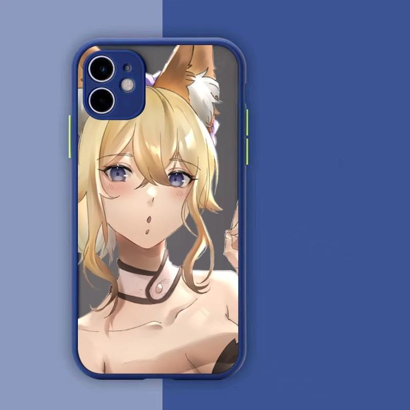 Cute Girl Jean Genshin Phone Case For IPhone 14 13 12 11 Mini Pro Max XS X Max XR 8 7 Plus SE 2022 Skin Color Phone Cover