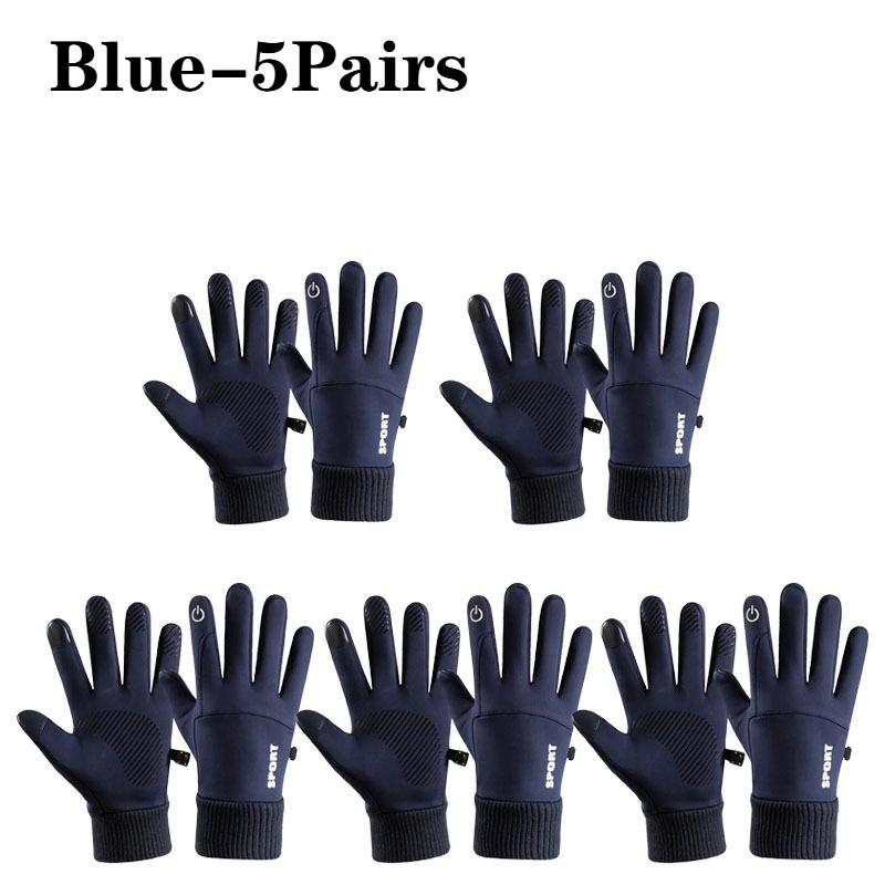 Winter Gloves Warm All-fingerTouch Screen OutdoorCycling Windproof and Cold Protection Sports Cycling Skiing Outdoor Accessories