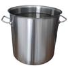 STAINLESS STEEL POT 30.5 cm GASTRO POT 22L WITH METAL LID