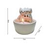 Cute Kitten Candle Holder Warming Paws Cartoon Candle Holder Funny Creative Lovely Scented Heat Resistant Crafts Home Decoration