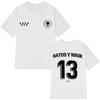 Rapper NATOS WAOR 13 T Shirt Fashion Hip Hop Vintage T Shirt Mens Women Clothing Cotton Summer Oversized Tshirt Streetwear Top