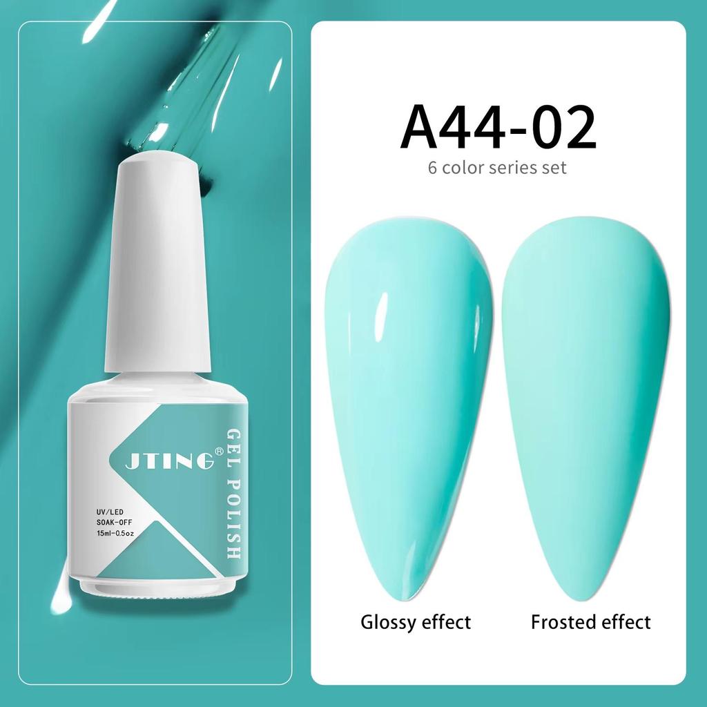 JTING Free Shipping 6colours Nail Kit Professional Uv Gel Gel Polish Personalizado OEM Make Your Own Brand Nails Supplies Salon