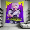 Cyberpunk EDCG Pattern Home Decor Tapestry, Wall Hanging, Decorative RV Wall Cloth.SGT0917464