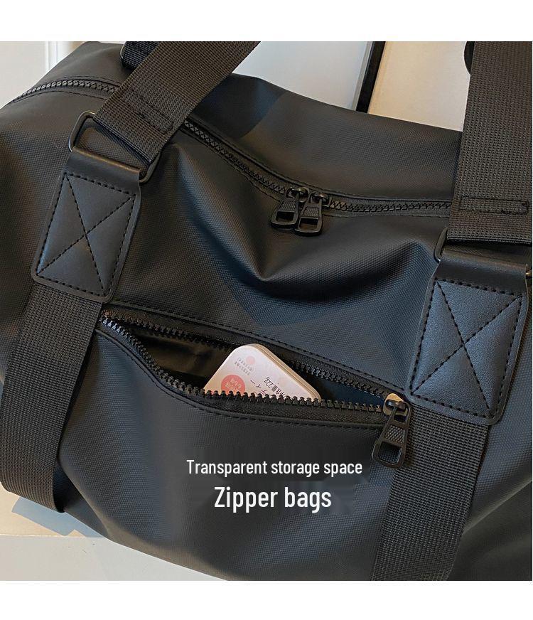 High-Capacity Business Travel Shoulder Bag - Convenient Overnight Handbag