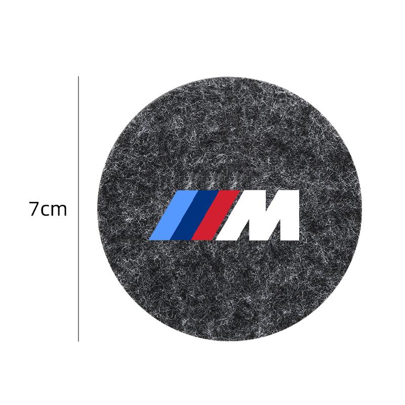 DSJW3 S85868 Car Interior Coaster Felt Anti-Skid Pad Car Interior Decoration Suitable For BMW M E36 E39 E46 E60 E90 E90