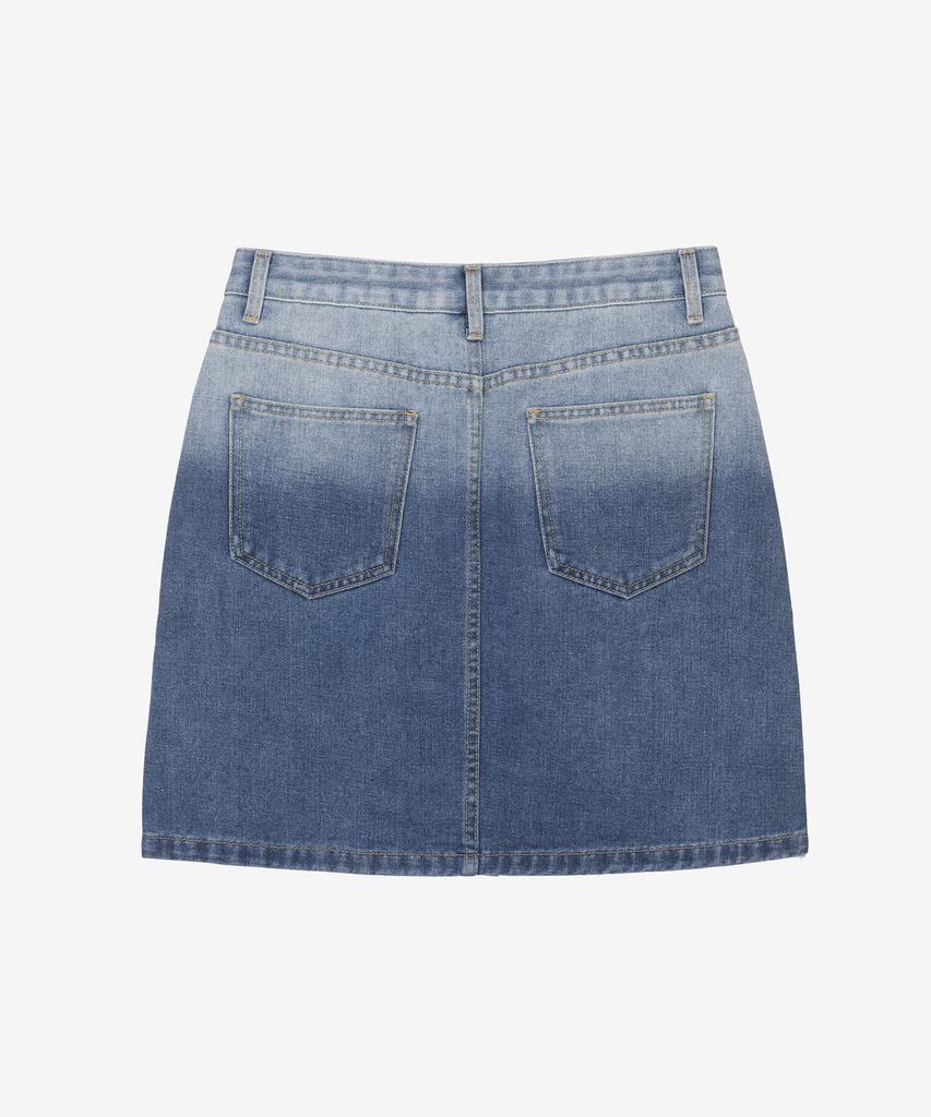 Jucy Judy J Gradient Denim Mini Skirt Jysk321F