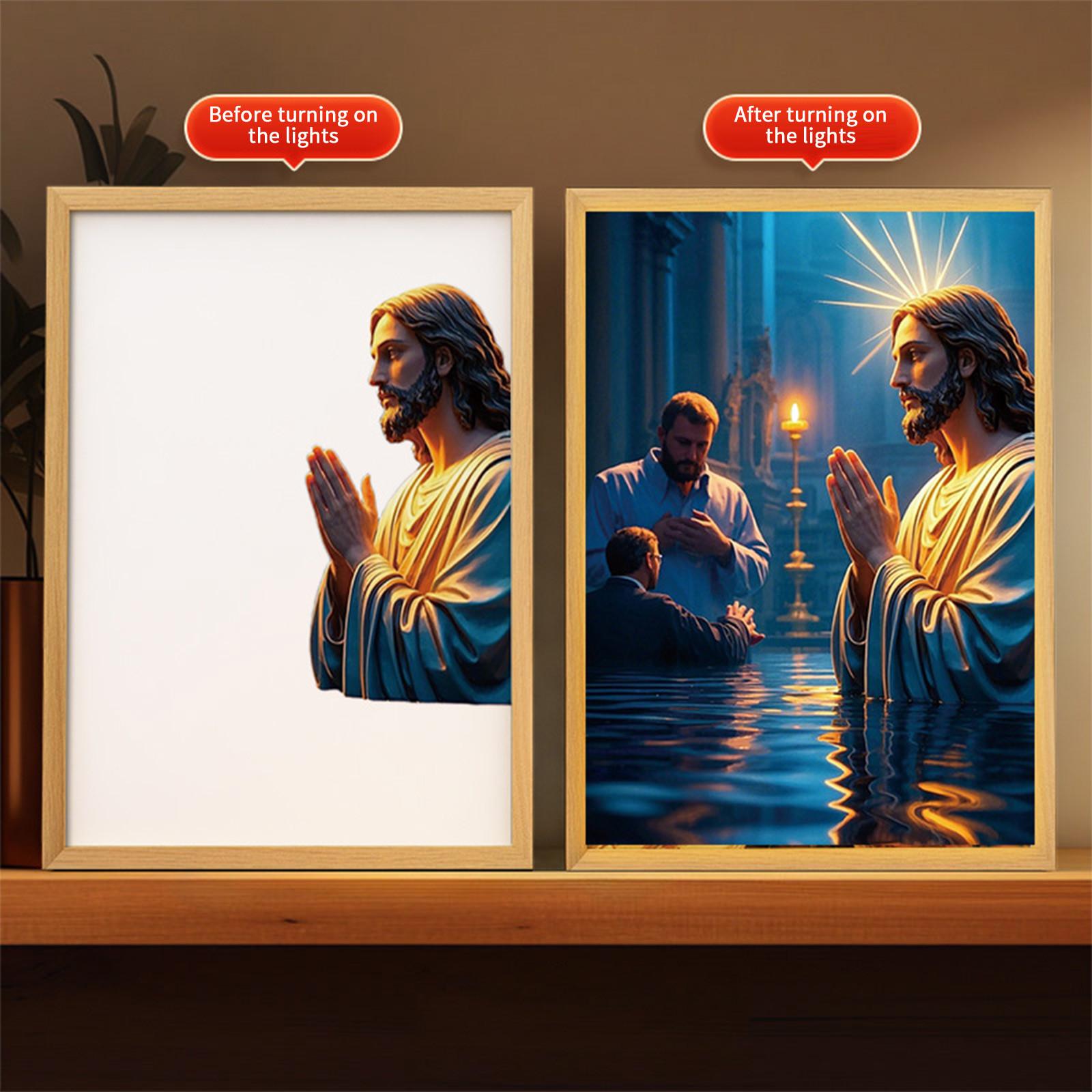 

Ночной светильник с подсветкой фоторамка с подсветкой украшение маленький ночник One Size