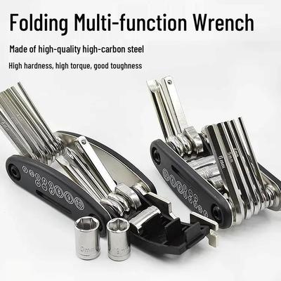 Newcomer Discount: 16-in-1 Bicycle and Car Repair Hex Key Wrench Set