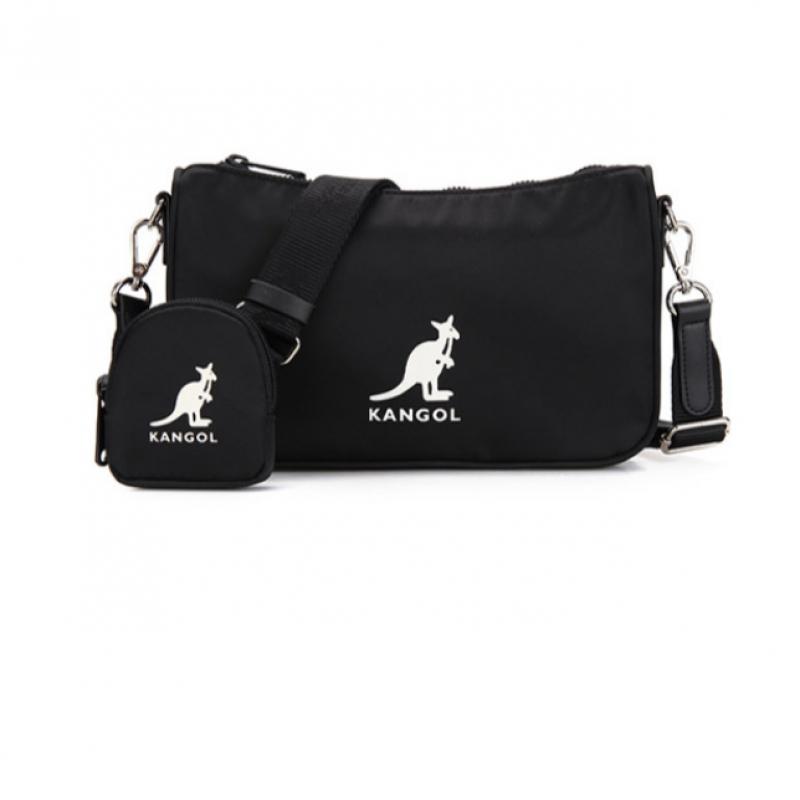 KANGOL Day Nylon Slim Crossbag Black 3257