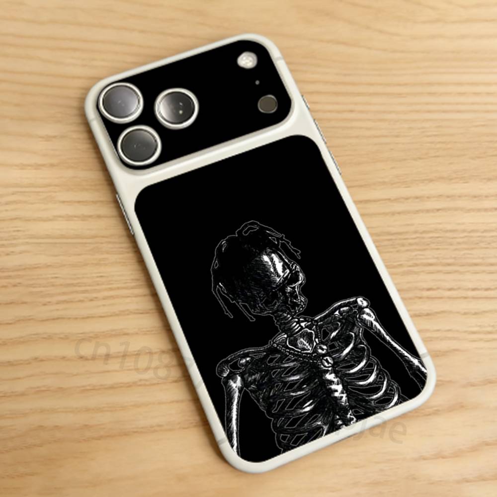 

T-Travis C-Cactus J-Jack For iPhone 17pro/pro Max Full body Back Cover Decal Skin Colorful Rear Protective Sticker Film iPhone17pro