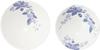 Wedgwood Official Gift Wrapping: Strawberry Bloom Indigo Couple's Rice Bowls (Rice Bowls) Tableware, Christmas Gift, Wedding Gift, Housewarming Gift,