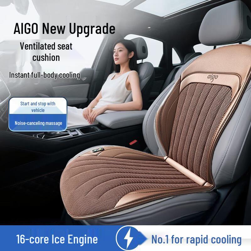 Digallon Car Ventilated Massage Seat Cushion