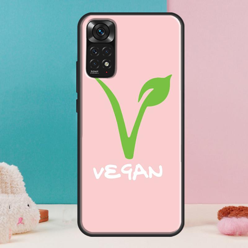 

Veganism Vegan Quote Phrase Case For Xiaomi Redmi Note 13 Pro 14 12 11 9 10 9S 10S 11S 12S Redmi 14C 13C 10C 12C Cover Redmi 13 4G
