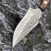 Stainless Steel Kitchen Knives Meat Cleaver Forged Boning Knife Barbecue Fishing Butcher Knife with Sheath