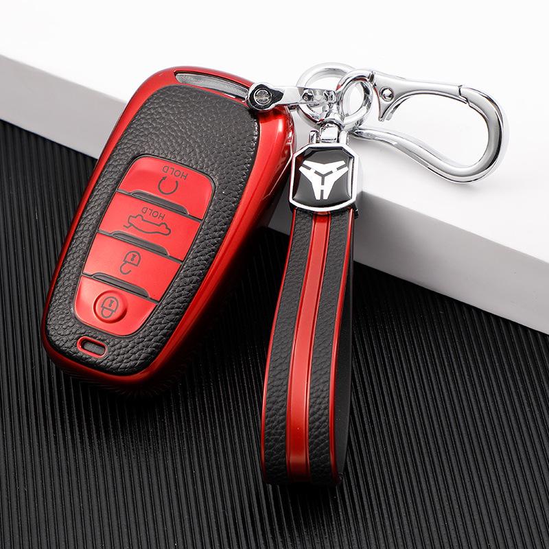 Premium Key Shell for Hongqi Models: H5, HS7, HS5, H9, H7, E-HS9, HS3