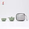 Bafangli Chinese Ceramic 3-Piece Quick Tea Set