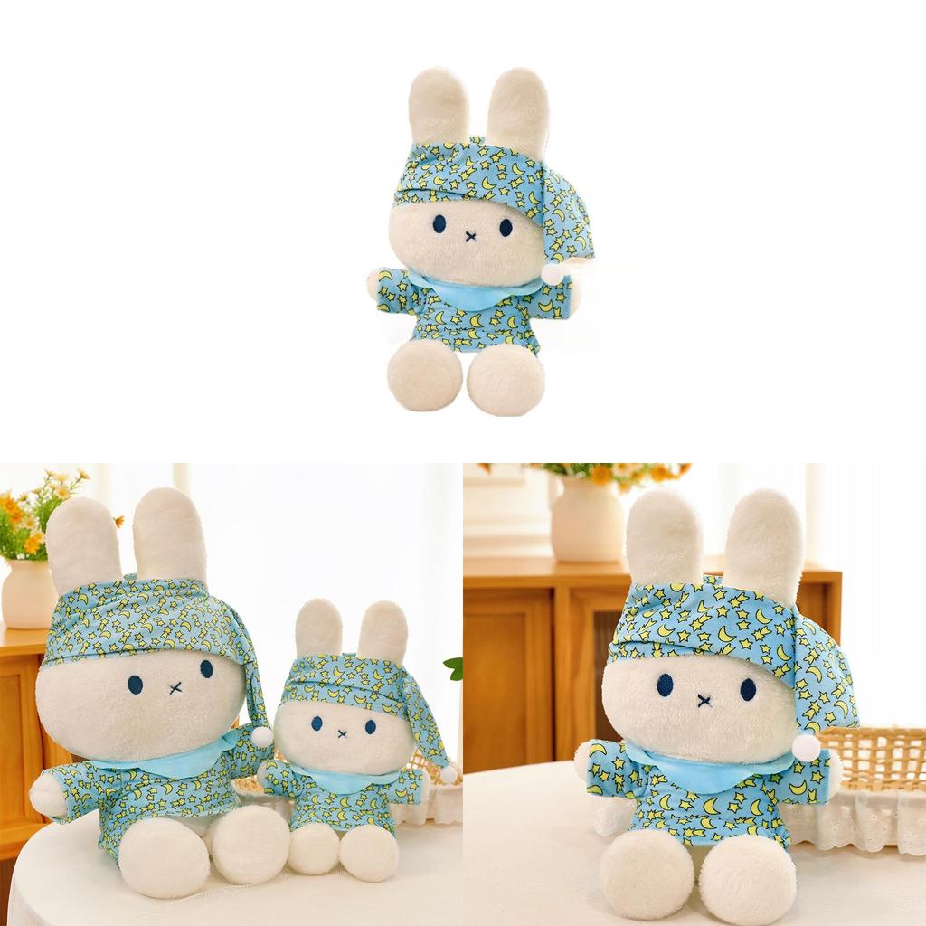 Miffy Plush Rabbit Costume Pajama Doll With Soft Short Pile For Kid And Adults