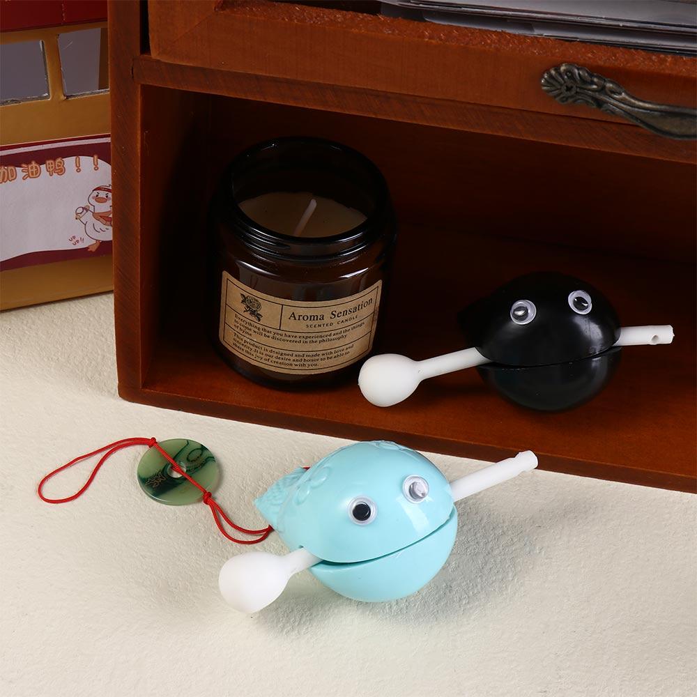 Percussion Small Wooden Fish Wooden Fish Percussion Instrument Wooden Carving Ornaments Preschool