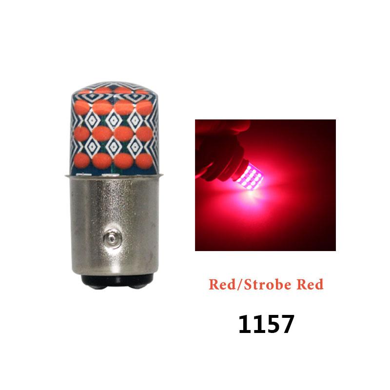 

2 шт. Стробоскоп RGB LED T20 7443 W21/5W 1157 BAY15D Чіпи COB Автомобільні Миготливі Лампи Гальмівні Вогні Заднього Ходу Червоний Жовтий Білий Синій 12В