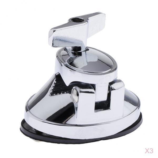 Alloy Drum Base Mounting Plate Open Style Percussion Accessory for Rack Drums and Tom Holder Drum Applications