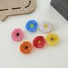 Charming Sunflower Mini Hair Clips - 2.9cm Cute Flower Side Clips