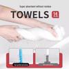 Portable Travel Essentials: Compressed Disposable Face and Bath Towels Set