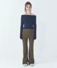 CITTA Every Day Comfort Layered Skirt Pants_Ctb556(Khaki)