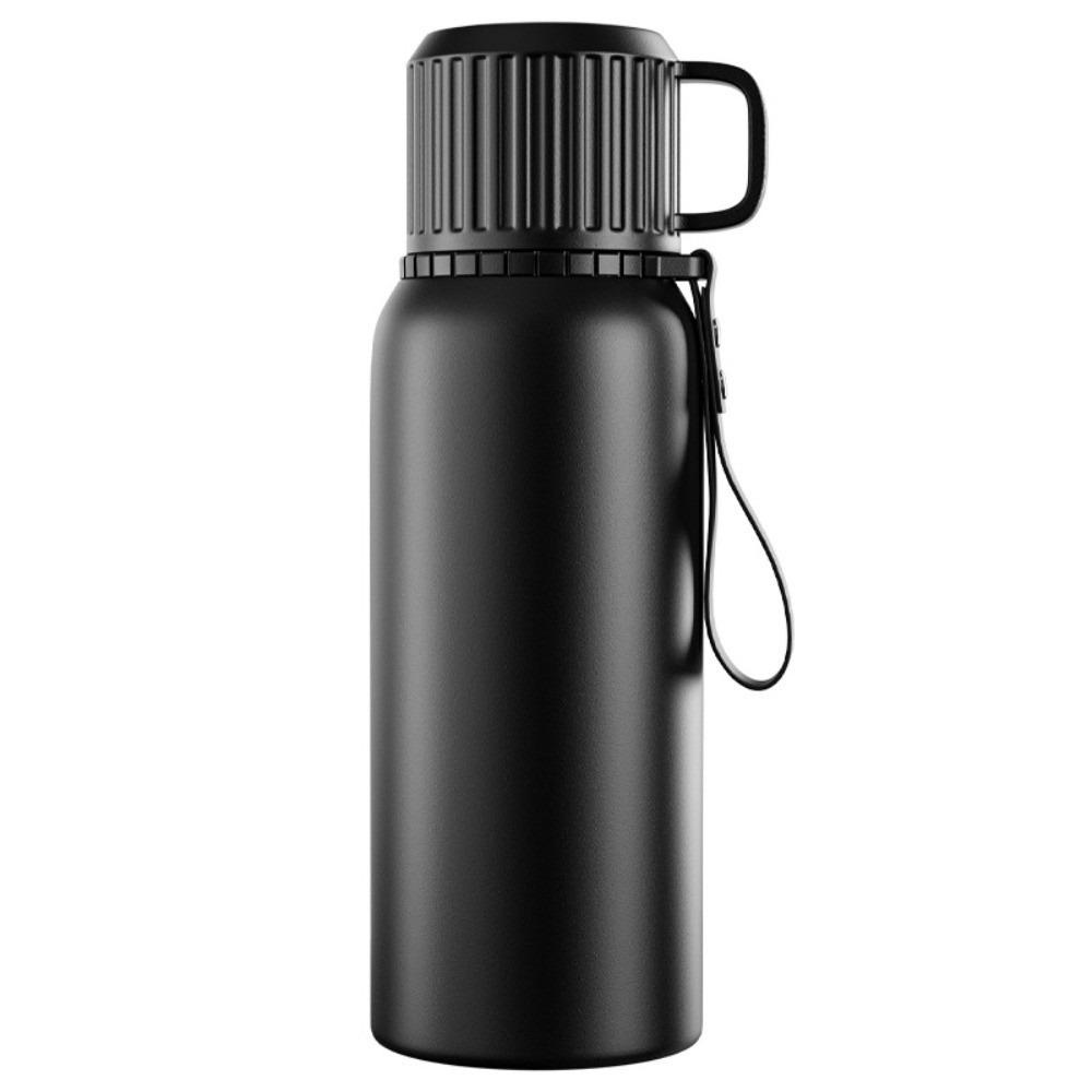 Stainless Steel Thermos Water Bottle 600/800/1000ML Thermos Tumbler Portable Coffee Cup  Sports