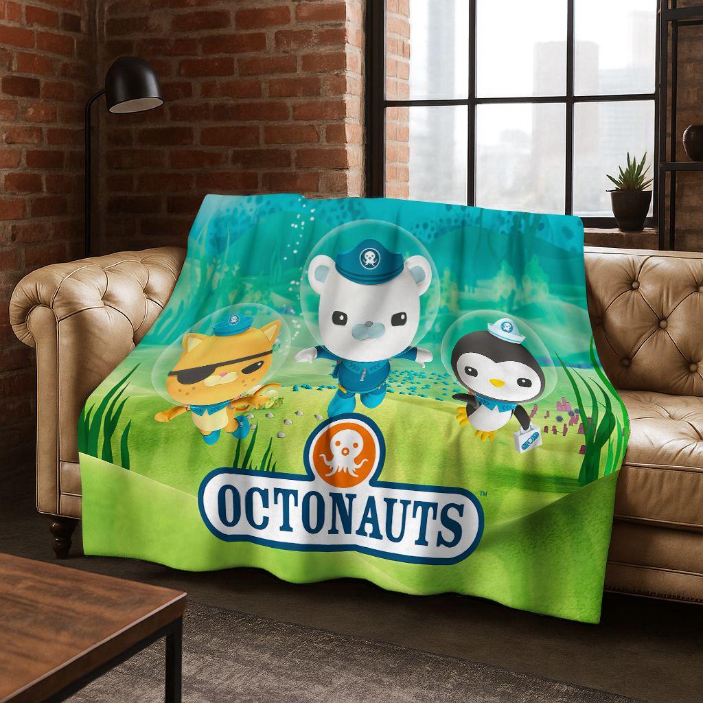 26 Stil Octonauts Barnacles Cartoon Flanell Decke, Warme und Gemütliche Weiche Überwurfdecke für Zuhause Schlafzimmer Bett Sofa Abdeckung Kinder Geschenk