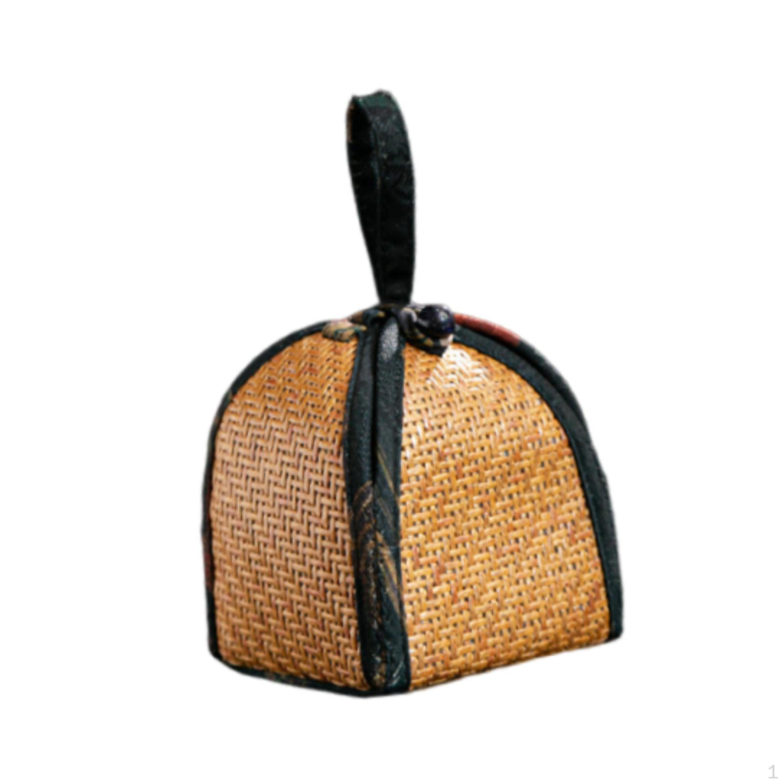 Compact, Lightweight, And Multifunctional Tea Cup Storage Bag for Home Office. чёрный