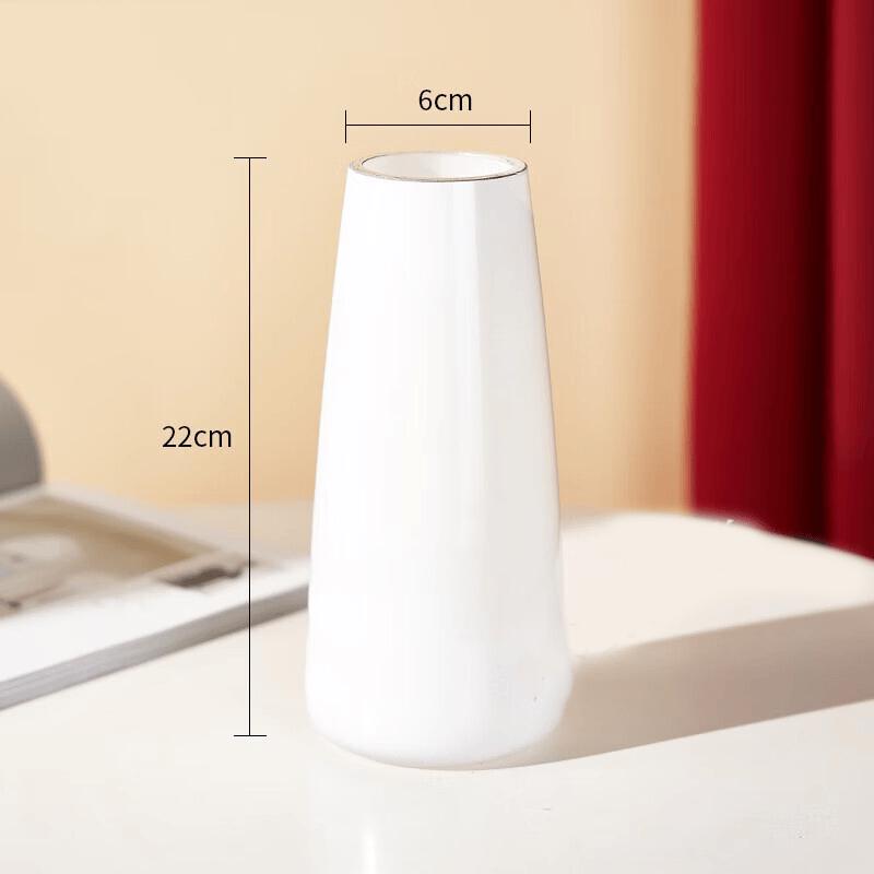 SWIFTFIRE Nordic Light Luxury Glass Vase