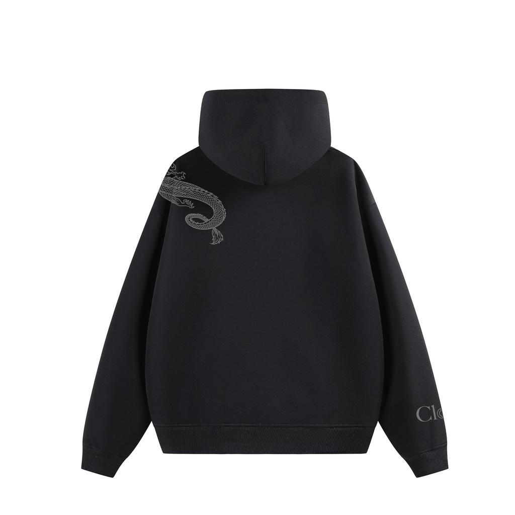 CLOT Sweatshirts Unisex Mit Kapuze Nicht Abnehmbar Moderate Gerade Passform EL2630120A060073-Q9