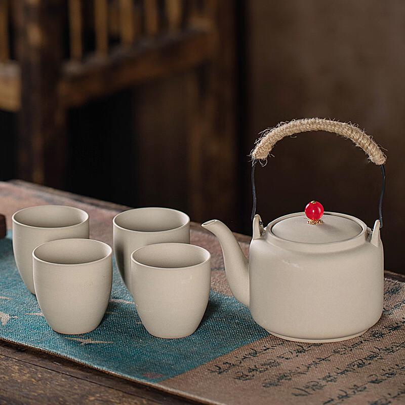 Керамический набор для заваривания чая на плитку