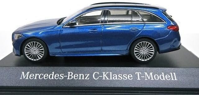 HERPA 1/43 Scale Mercedes-Benz C-Class (S206) KOMBI Station Wagon 2021 (Blue) Diecast Model Car [Parallel Import]